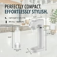 thumbnail image 6 of Culinary Chef Effortless Soda Maker - Eco-Friendly, Electricity-Free, with Reusable Bottle - White, 6 of 7