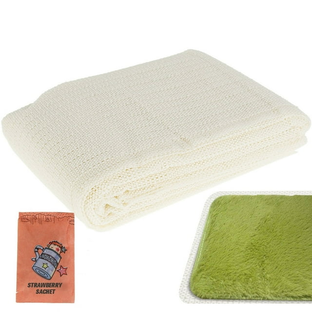 POINTERTECK Non-Slip Carpet Underlay Rug Gripper Anti Slip Underlay Multi Purpose Liner