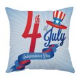 thumbnail image 1 of Funda de almohada Día de la Independencia Estilo de dibujos animados Funda de almohada de impresión digital de lino Wmkox8yii HFSH3419, 1 of 1