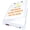 White, variant on SAYEEC A4 Clipboard with Storage & Pen Holder, Heavy Duty Plastic Nursing Document Organizer For Office Home, Black