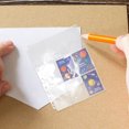 thumbnail image 2 of WHAMVOX Pochettes Transparentes pour Cartes de Collection Blanches Pages Protectrices Transparentes pour Rangement et Exposition de Cartes de Football, 2 of 7