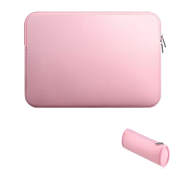 12.5Inch Laptop Sleeve Bag +Long Power bag Set Protective Soft Case Padded Zipper Cover Carrying Computer Bag Compatible with Apple 13.3(New Model), Huawei 13.3, Xiaomi 13 inches