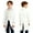 White, variant on Boys Medieval Victorian Steampunk Jacket Renaissance Long Sleeve Embroidery Tailcoat White 12