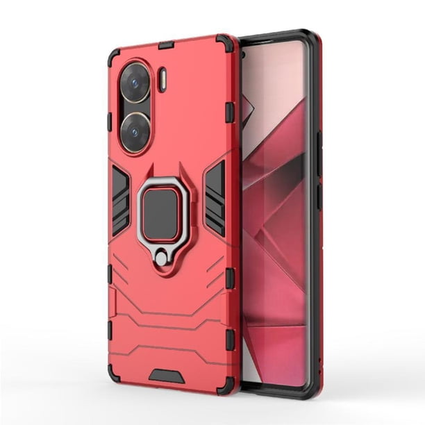 Funda para VIVO V29E 4G con Soporte Anillo Giratorio 360° y Protección Resistente a Golpes y Caídas