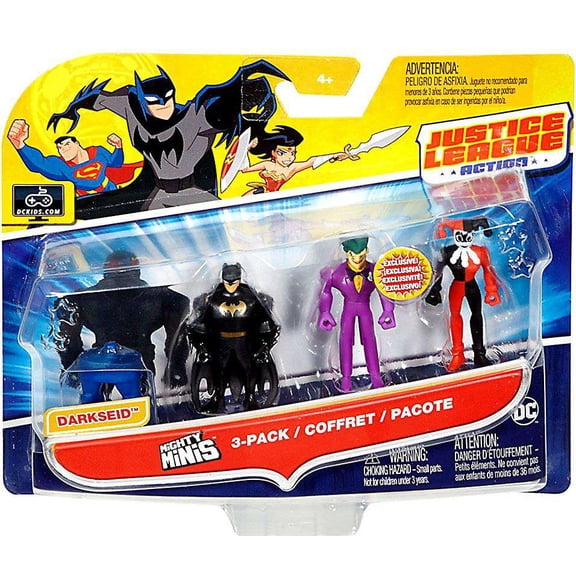 Justice League Action Build Darkseid Batman, Joker & Harley Quinn Mini Figure 3-Pack