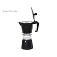 thumbnail image 3 of Cafetera Italiana Hudson Aluminio Black Inducción de 9 Tazas, 3 of 5