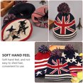 thumbnail image 4 of ColoMX 1pc Gorro de punto informal Otoño Invierno Sombrero de lana Mujeres Hombres Sombrero de punto, 4 of 7