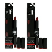e.l.f. Day to Night Lipstick Duo - Red Hot Reds - Pack of 2, 2 x 0.05 oz