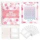 thumbnail image 4 of Carpeta transparente A5 PVC Mini carpeta portátil hoja suelta cuaderno presente, 4 of 9