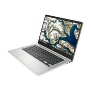 HP Chromebook 14a-na0023cl - Celeron N4020 / 1.1 GHz - Chrome OS - 4 GB RAM - 64 GB eMMC - 14" IPS 1920 x 1080 (Full HD) - UHD Graphics 600 - Wi-Fi 5, Bluetooth - mineral silver (cover), Silver