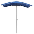 thumbnail image 3 of vidaXL Garden Parasol with Pole 200x130 cm Azure Blue, 3 of 5