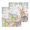 Multicolor, variant on Easter Bunny Kitchen Dish Towels for Drying Dishes Set of 4, Colorful Easter Eggs Eucalyptus Grey Wooden Waffle Weave Microfiber Hand Tea Bathroom Towels Quick Dry & Absorbent Towel 12x12