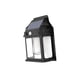 thumbnail image 5 of Lámpara solar de pared LED de diseño retro, luz solar para cercas, para patio, patio y hogar Negro y grande, 5 of 8