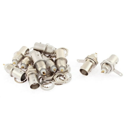 10 Pcs Silver Tone BNC Female Jack Bulkhead Socket Adapter RF Connectors price history on PriceWatchPro