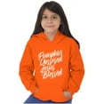 thumbnail image 3 of Fall Pumpkin Obsessed Jesus Blessed Kids Hoodie Sweatshirt Girls Teen Brisco Brands XS, 3 of 6