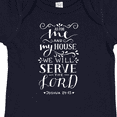 thumbnail image 4 of Inktastic We Will Serve the Lord Bible Verse Boys or Girls Baby Bodysuit, 4 of 5