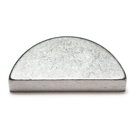 8mm x 13mm Zinc Plated Steel Woodruff Keys (3 pcs.)