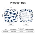 thumbnail image 5 of Fuzoiu Cute Cartoon Dinosaurs Print Square Cushion Cover,Couch Cushion Covers, Stretch Seat Slipcover for Dining Chairs, Banquets, and Home Decor-Four Pieces, 5 of 7