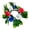 A2, variant on Pampas Grass Wreath 18 Inch Red White Blue Decorations Home Indoor Outdoor Hanging for Memorial Day July 4th Patriotic