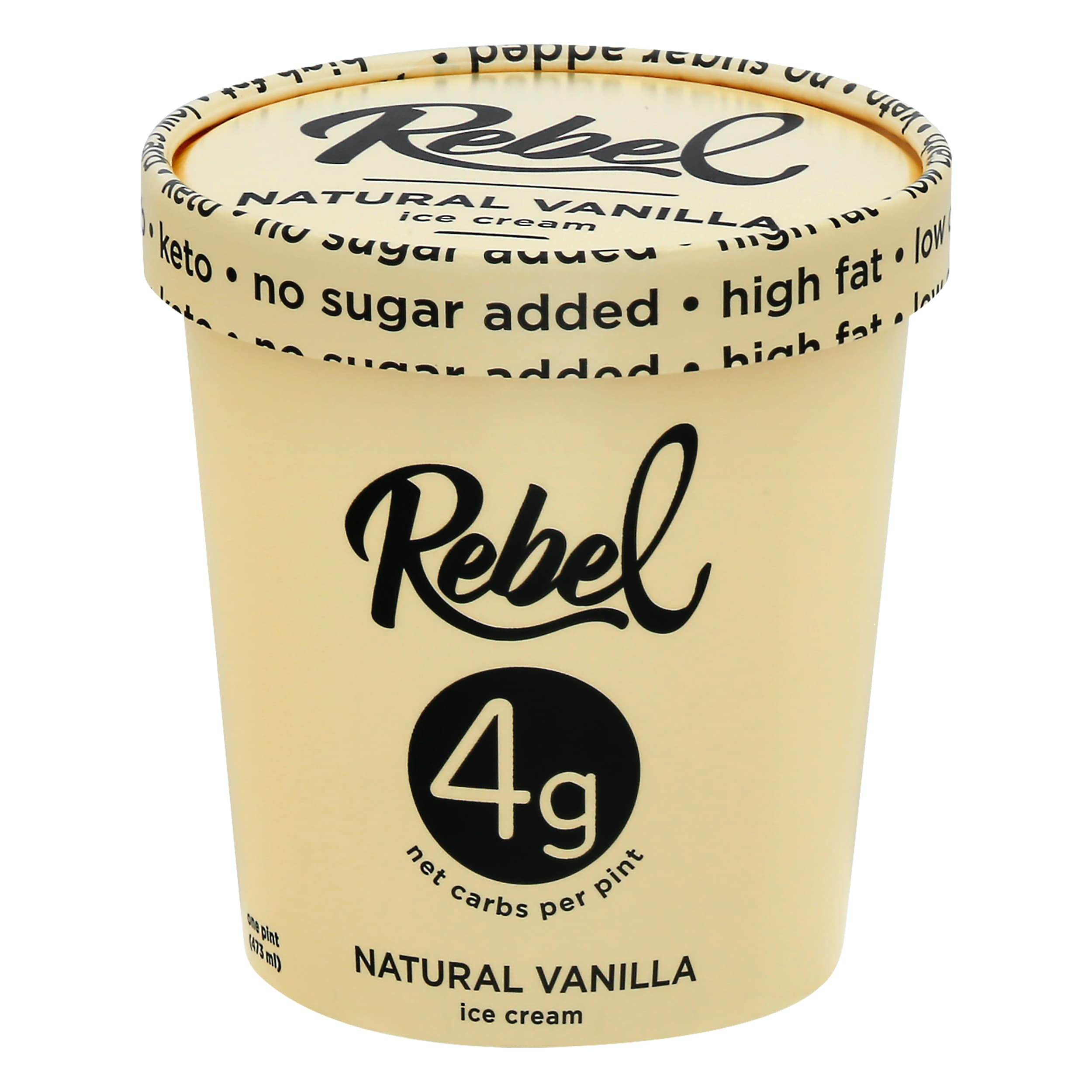 Rebel Ice Cream Vanilla