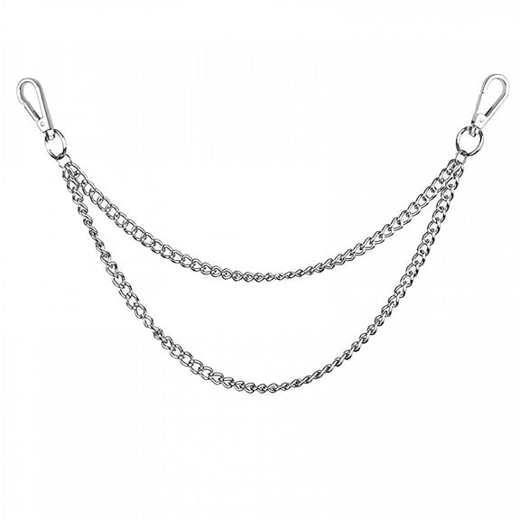 DESIGNICE Punk Metal Long Wallet Wallet Chain Pants Chain Pocket Chain for Key Chain Wallet Chains for Men