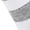 Wide strip-Light gray white, variant on Women Stripe Knee Highs Socks Girls Funny Novelty Athletic Socks Colorful Stripe Stockings Tube Sock Cosplay Costumes