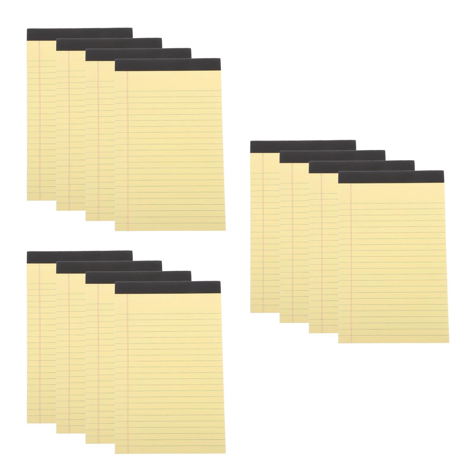 Masteelf 12 pcs  Small Notepad Writable Paper Note Pads College Ruled Writing Pads Memo Notepad Convenient And Compact Journal Pads Schedule Book (A5)
