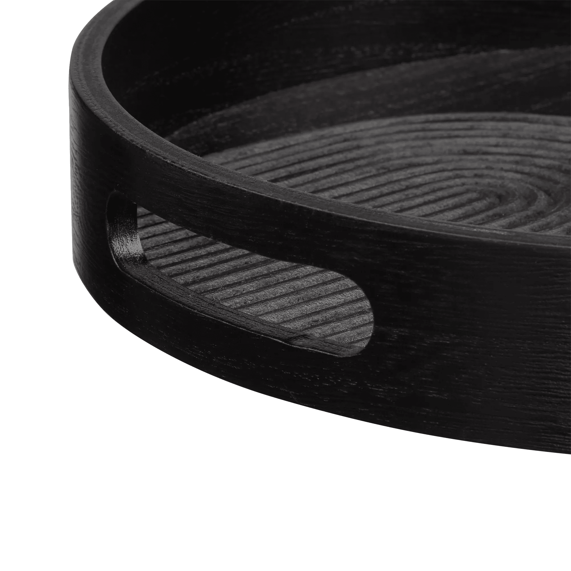 BOUCLAIR Plateau Gravé Noir BOUCLAIR PLATEAU NOIR