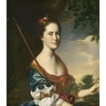 thumbnail image 2 of John Singleton Copley 20x22 Black Ornate Framed Double Matted Museum Art Print Titled: Elizabeth Gray Otis (Mrs. Samuel Alleyne Otis) (C. 1764), 2 of 5