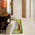 thumbnail image 3 of SKYSONIC 2'X6' White Easter Rabbit Runner Rug with Rubber Backing, Chocolate Eggs Non Slip Entryway Rug Runner Washable Soft Area Rug Carpet for Hallway Bedroom Kitchen Decor, 3 of 6