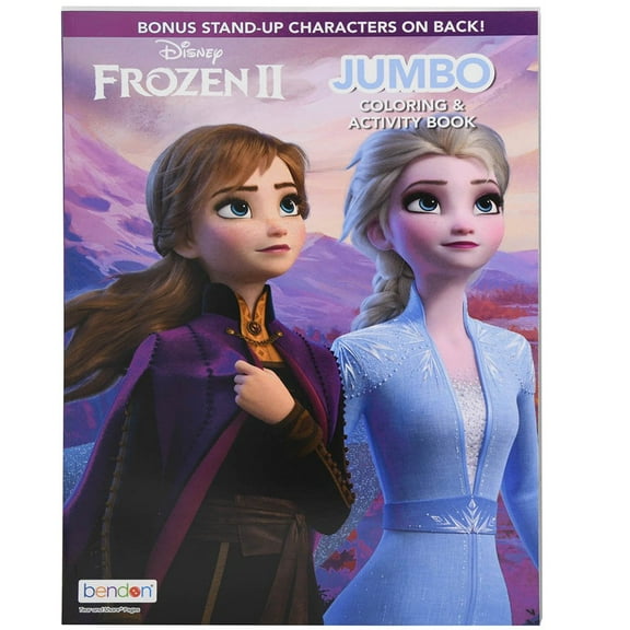 1 PC Frozen 2 80pg Coloring Book- STYLE MAY VARY