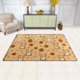 thumbnail image 3 of Halloween Dog and Pumpkin Memory Foam Area Rug 31"x20" Non Slip, Absorbent, Fade Proof for Living Room, Bedroom, Office, 3 of 7