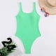 thumbnail image 3 of WILLBEST Trajes de Baño de Natación Para Mujer Trajes de Baño de Cintura Alta Para Mujer Traje de Baño Cruzado Con Lazo En La Espalda Traje de Baño Monokini Traje de Baño de 1 Pieza, 3 of 5
