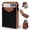 Brown, variant on Wallet for Men, Mens Minimalist Wallet, RFID Blocking Smart Pop Up Card Wallet, Metal Aluminum Credit Card Holder Bifold Wallet