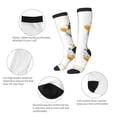 thumbnail image 3 of Gaeub Gnomes Honey Bee Printed Design Socks Stretchy High Tube Socks for Men Women Teens , Softball Soccer Socks for Hiking, Sport, 3 of 6