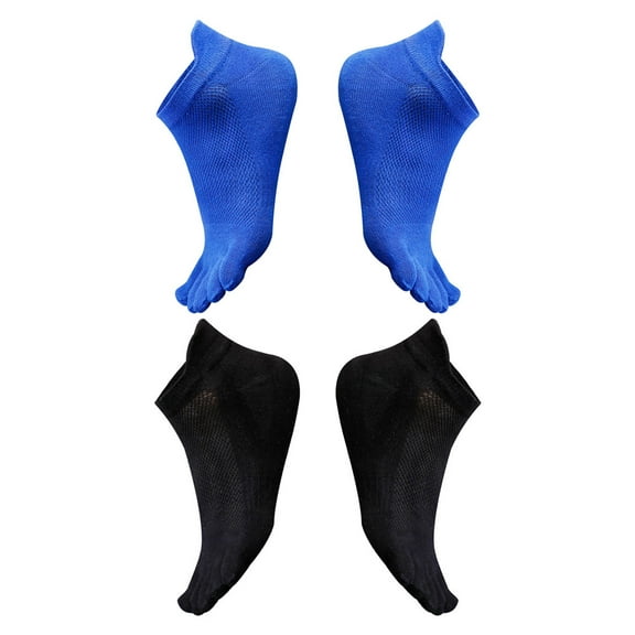 Milisten Cotton Toe Socks for Men Daily 2Pairs