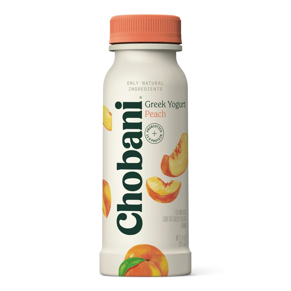 Chobani® Greek Yogurt Drink, Peach 7oz