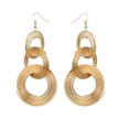 thumbnail image 2 of Daisyyozoid Wholesale European And American Retro Geometric Multilayer Alloy Circle Ladies Earrings, 2 of 5