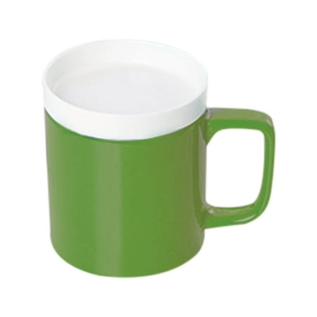 

Viugreum Tea Cup with Filter Function Separated Ceramic Flower Tea Mug
