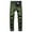 Green, variant on Xzbqbs Mens Jeans Regular Fit Hip Hop Distressed Denim Pants Straight Leg Sweatpants Streetwear Jeans Classic Denim Jeans for Men