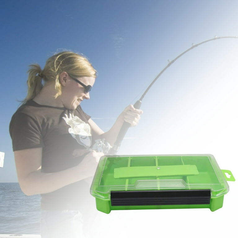 Bait Box Multicolor Double Sided Plastic Single Layer Fishing
