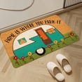 thumbnail image 4 of Coir Doormat with Nonslip Vinyl Backing, Absorbent Welcome Mat for Outdoor Entry Way & Front Porch Decor A, 4 of 7