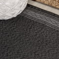 thumbnail image 6 of JONATHAN Y SANTA MONICA 2 x 8 Runner Rug, Lucia Diamond Border - Black/Gray, SMB207G-28, 6 of 9