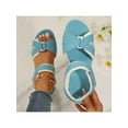 thumbnail image 5 of Women Platform Wedge Sandals Adjustable Comfortable Summer Travel Heel Sandals, 5 of 11