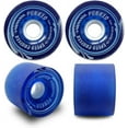 thumbnail image 4 of LONGBOARD Skateboard TRUCKS COMBO set w/ 71mm WHEELS + 9.675" Polished / Black trucks - Blue wheels Black trucks, 4 of 7