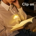 thumbnail image 4 of Luz de Lectura de Libros Recargable Por USB, 3 Niveles de Brillo, Clip Flexible Ajustable, Luz de Lectura Nocturna, 4 of 7