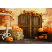 Kate 7x5ft Thanksgiving Background for Pictures Autumn Pumpkin Backdrop Photography Decorations Photography Studio Props