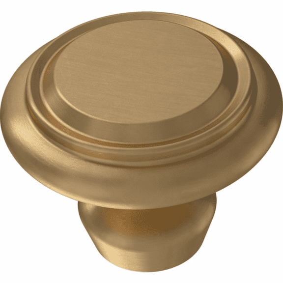 Brainerd P42954W-CZ1 1/4" Classic Contour Cabinet Knob Champagne Bronze