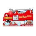 thumbnail image 4 of Kid Connection Fire Truck Play Set with Lights and Sounds, 16 Pieces, Toddler Toys Ages 3+, 4 of 10