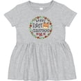 thumbnail image 3 of Inktastic Baby's First Christmas with Reindeer Girls Baby Dress, 3 of 5